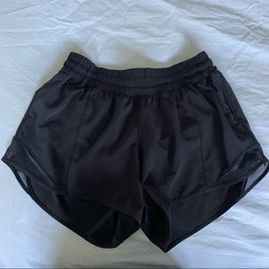 Lululemon, size 6 tall, black shorts
